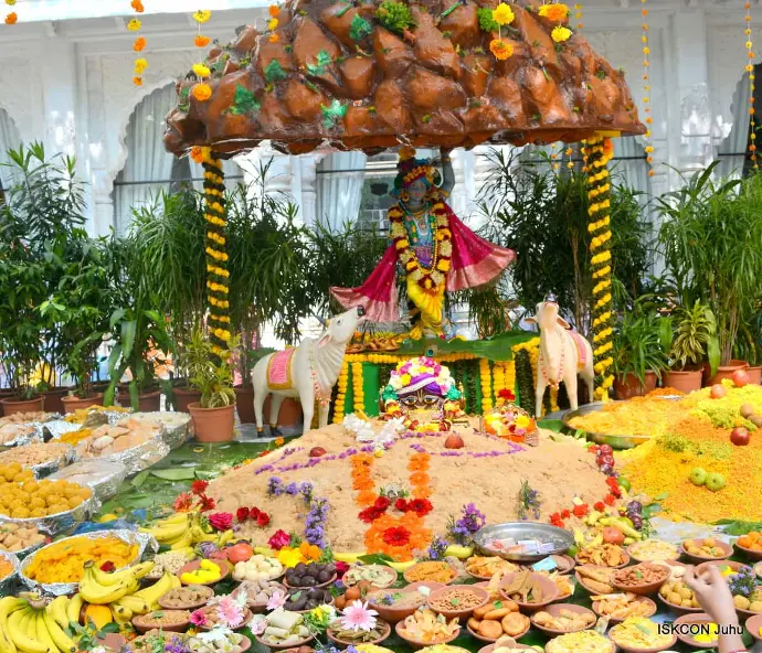 Diwali and Annakut Utsav in Vrindavan