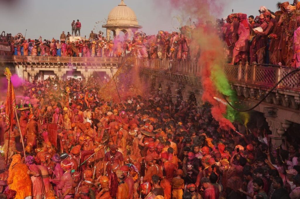 Holi in Vrindavan